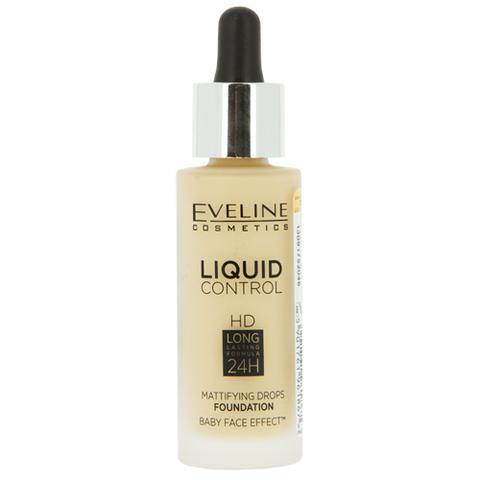КРЕМ ТОНАЛЬНЫЙ ДЛЯ ЛИЦА LIQUID CONTROL EVELINE