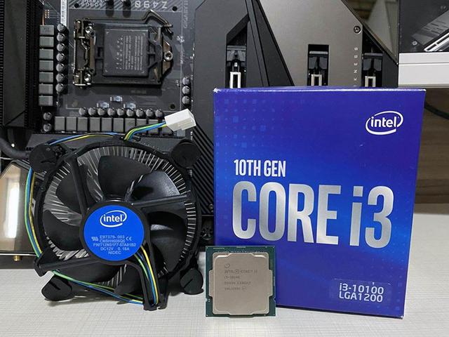 Процессор Intel core i3 10100f