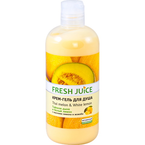 Крем-гель для душа FRESH JUICE Тайская дыня и белый лимон