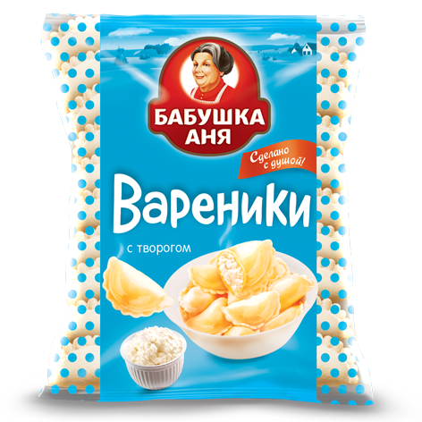 Вареники «Бабушка Аня» с творогом