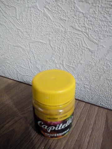 Capritello желтая акриловая краска