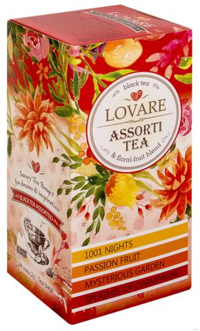 Чай черный ассорти lovare