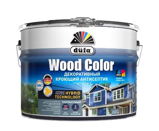 Антисептик кроющий для древесины Dufa Wood Color