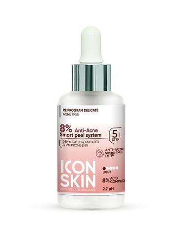 Пилинг для проблемной кожи 8% ICON SKIN