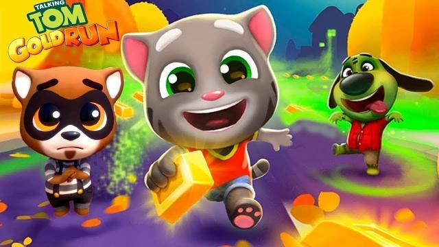 Игра "Говорящий Том: бег за золотом"