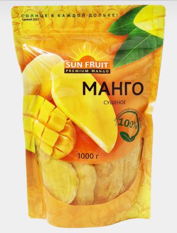 Манго сушеное "SunFruit"