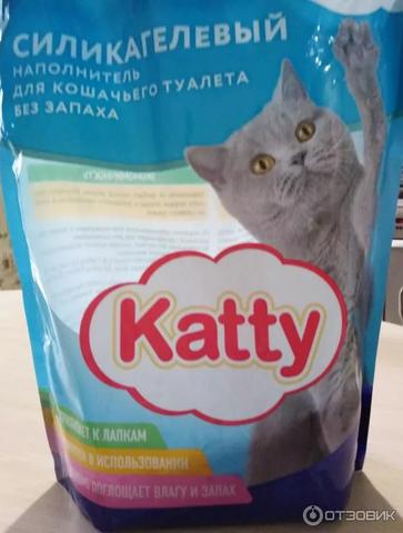 Наполнитель для кошачьего туалета "Katty"