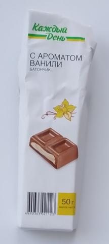 Батончик Каждый день с ароматом ванили