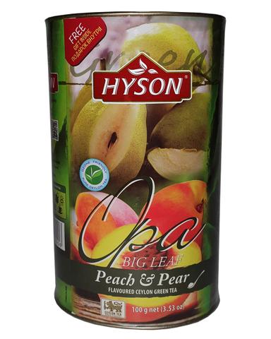 Чай Hyson с ароматом груши и персика