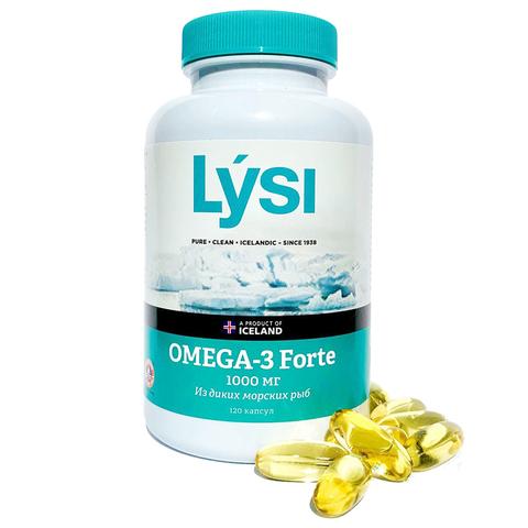 Lysi omega-3 Forte (120 капсул)