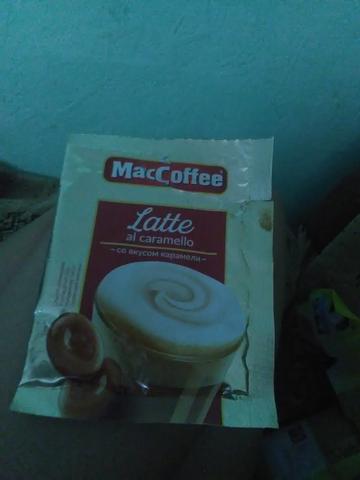Латте с карамелью"Maccoffe"