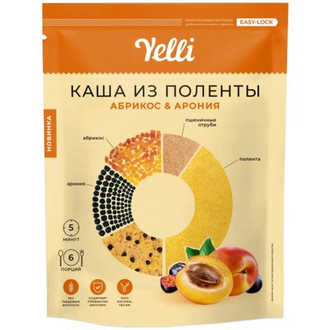 Yelli / КАША ИЗ ПОЛЕНТЫ с абрикосом и аронией