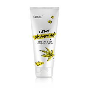 Гель для душа с конопляным маслом Siberian Wellness 