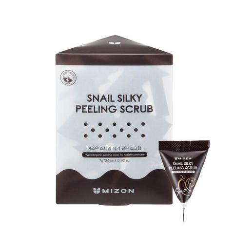 Пилинг-скраб для лица Mizon Snail Silky