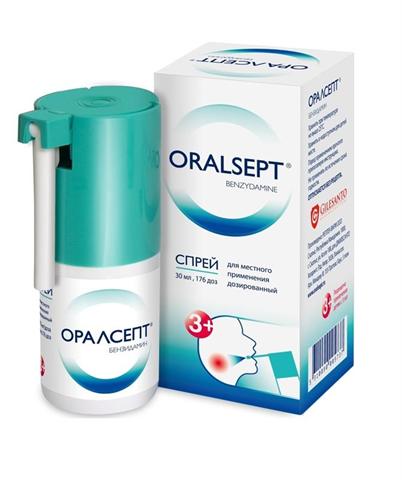 Спрей для горла (ОРАЛСЕПТ)