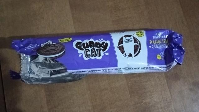 Печенье   Funny Cat