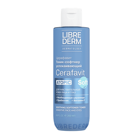Успокаивающий тоник-софтнер Librederm Cerafavit