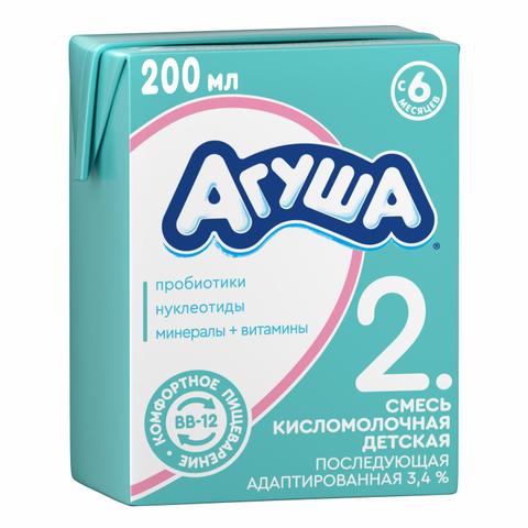 Агуша смесь кисломолочная детская