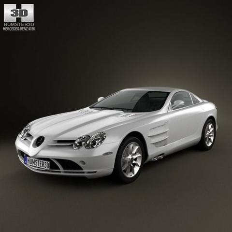 Автомобиль Mercedes-Benz Slr mclaren, 2005 г.