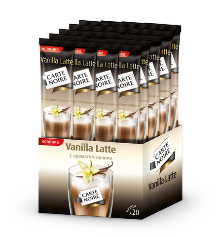 Кофе Carte Noire vanilla latte