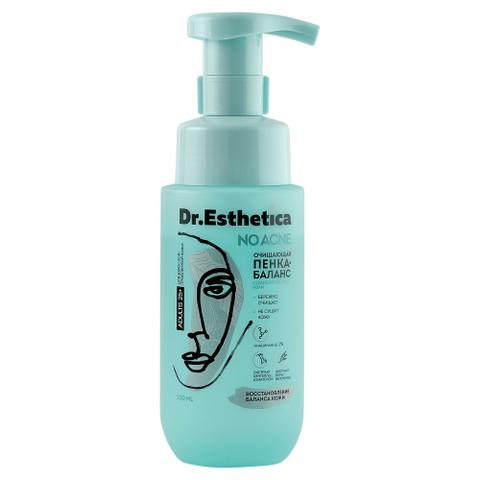 Пенка-баланс для жирной кожи, склонной к акне Dr.Esthetica 