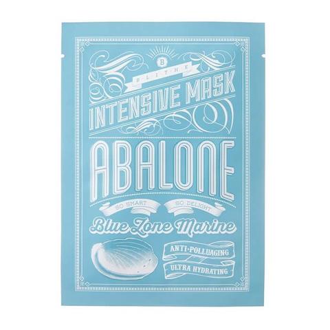 Тканевая маска BLITHE BLUE ZONE MARINE INTENSIVE MASK ABALONE