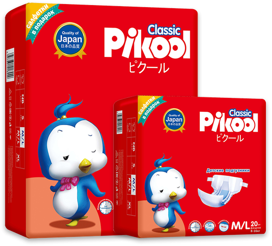 Подгузники Pikool Classic