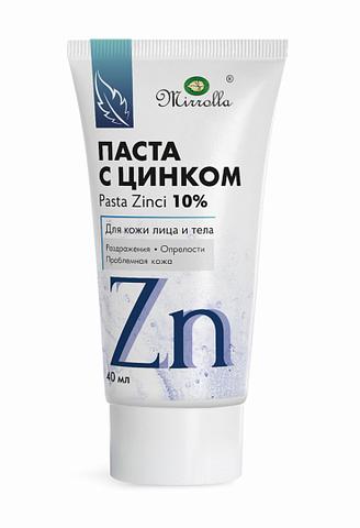 Паста с цинком Mirrolla