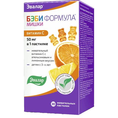 Бэби Формула Мишки Витамин С Эвалар