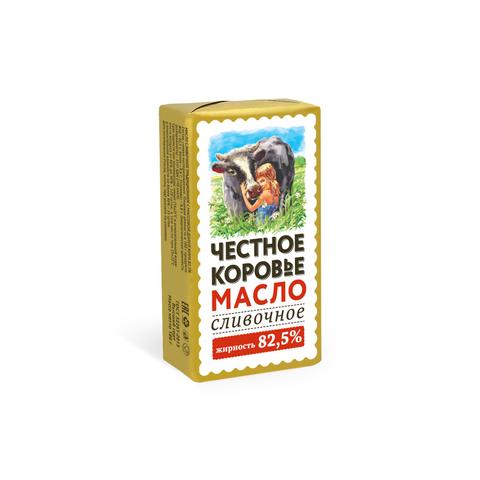 Сливочное масло "Честное коровье"  82,5%