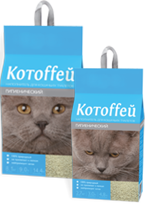 Котоffей (гигиенический) наполнитель для туалетов