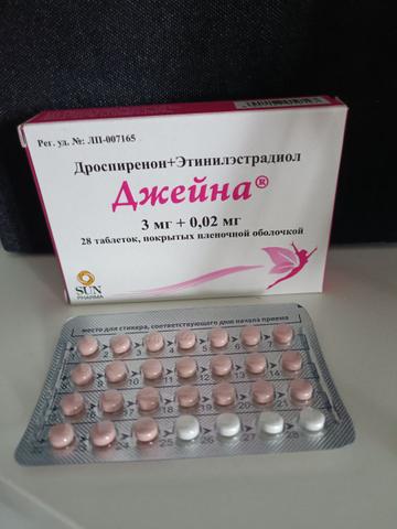 Оральный контрацептив (Jayna)