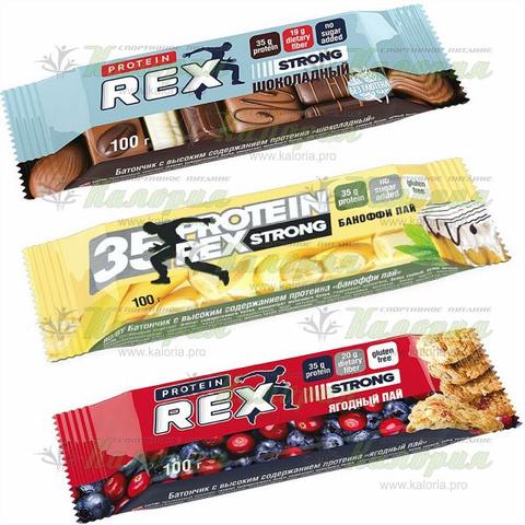 Протеиновые батончики ProteinRex Strong