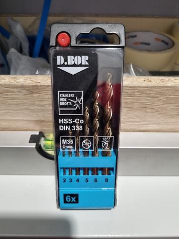 Сверло D.Bor COBALT, HSS-Co DIN338