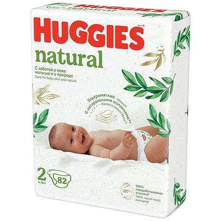 Подгузники Huggies Natural Для Новорожденных