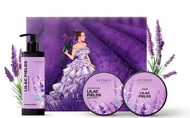 LILAC FIELDS SET Letique Cosmetics