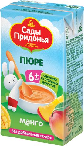 Детское пюре "Сады Придонья" - Манго