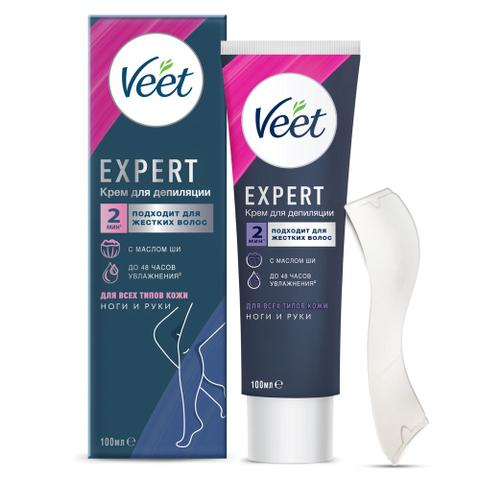 Veet Expert Крем Для депиляции для всех типов кожи (ноги и руки) 