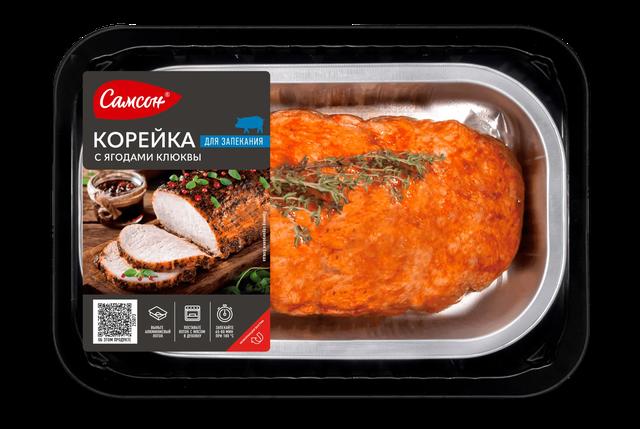 Корейка с ягодами клюквы Самсон