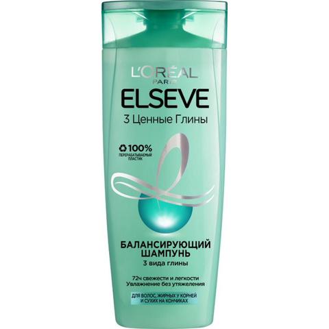 Шампунь для волос L'Oreal Paris Elseve 3 Ценные Глины