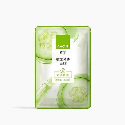 Тканевая маска для лица с экстрактом огурца и алоэ Avon 