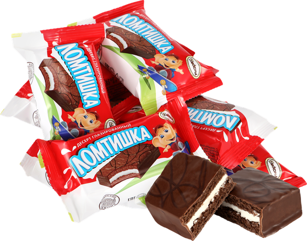 Конфеты АККОНД Ломтишка глазированные