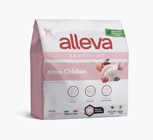 Карточка Корм для котят Alleva Equilibrium с куриц