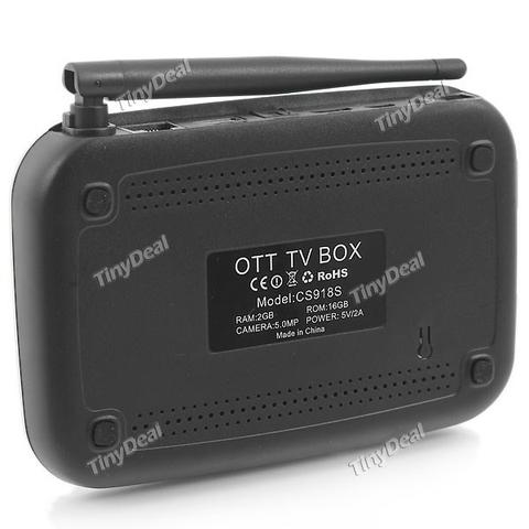 Андроид ТВ приставка CS918S  на TinyDeal!