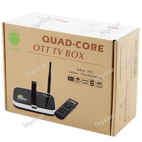 Андроид ТВ приставка CS918S  на TinyDeal!