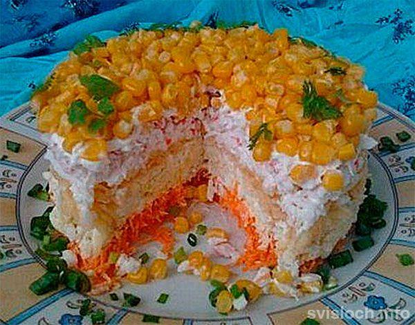 Вкусный и простой салат