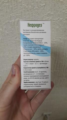 Нефродез помог от цистита