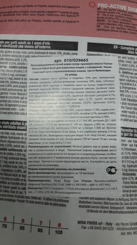 Сима и корм