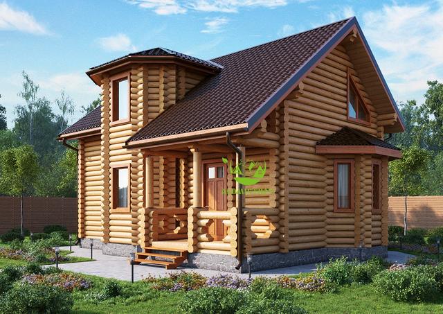 Отличные проекты деревянных домов