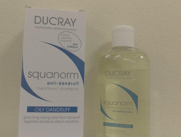 Шампунь DUCRAY SQUANORM против жирной перхоти